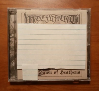 Wolfnacht - Dawn Of Heathens CD Goatmoon Capricornus Bannerwar Dark Fury Foto 1 de 3