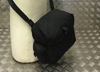 Genuine Military Issue Special Forces Type Haversack Shoulder Bag Stealth Black