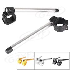 22mm & 7/8 " Clips on Handle Bar with Adjustable Clamps Fit 31MM Fork Tube