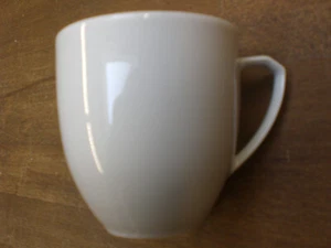 Friesland Porzellan Ecco weiß Becher mit Henkel ca. 0,25 l, Höhe 8,5 cm - Bild 1 von 4