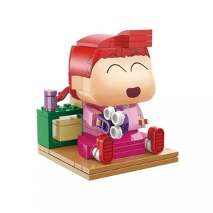 Keeppley Building Blocks #K20603 Nene Penny Milfer "Crayon Shin-Chan" 3" Figure - Picture 1 of 4