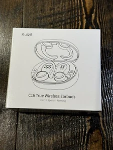 Kuizil C16 Auricolari True Wireless 5.4 Cuffie Bluetooth Stereo Rosa Ear Pods - Foto 1 di 12