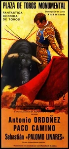 Bullfighting- Plaza De Toros Monumental Barcelona #57 Canvas Art Poster 12"x 24" - Picture 1 of 1