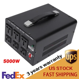 5000W Peak Voltage Converter Transformer Step Up/Down 110v-220v / 220v-110v SALE - Picture 1 of 14