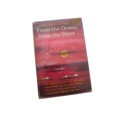 FROM THE OCEAN FROM THE STARS Arthur C Clarke 1st Edition 1958 Hardcover HC DJ - Image 1 of 4