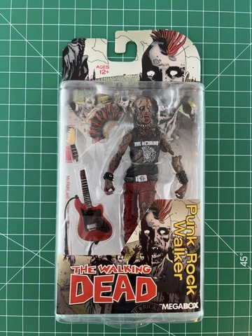 The Walking Dead McFarlane Toys Megabox Exclusive Punk Rock Walker RED Version Cover