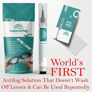 Antifog Spray for Swimming Diving Goggles Masks, Apply Once, Fog Free For Weeks - Picture 1 of 10