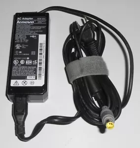 GENUINE LENOVO AC POWER ADAPTER CHARGER P/N 92P1113 20V, 4.5A 90W FRU P/N 92P114 - Picture 1 of 4