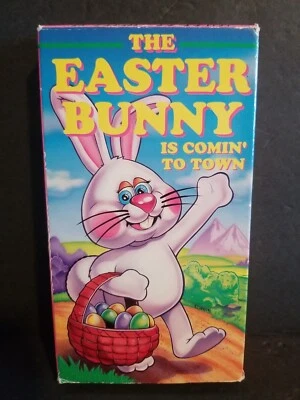 The Easter Bunny is Comin to Town (VHS, 1993) narrated and sang by Fred Astaire - Image 1 of 4