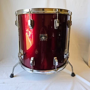 Tama Swingstar 16x16" Floor Tom - Wine Red - Japan - 1980s - Picture 1 of 9