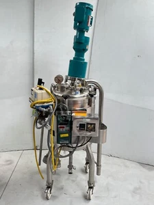 MUELLER 55L "F" Stainless Steel Vertical Pressure Vessel Mixing Blending Tank - Picture 1 of 23