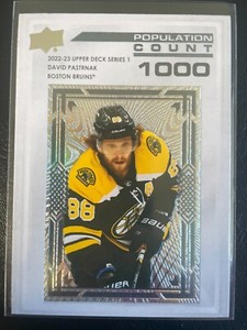 Various 2022-23 Upper Deck Population Count Single Cards *U Pick From List*