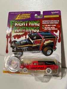 White Lightning Haulin Hearse Series Frightning Lightnings Die Cast 1:64 Limited - Picture 1 of 10