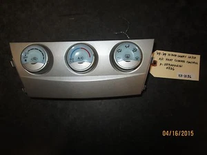07 08 09 TOYOTA CAMRY LE/SE A/C HEAT CLIMATE CONTROL #5590006161 XX-1036 - Picture 1 of 2