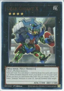 Yugioh - Gear Gigant X - 1st Edition Card - Picture 1 of 1