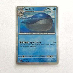 Wailord Holo 041/159 Pokemon Scarlet Violet Journey Together - Picture 1 of 3