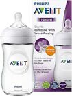 New Philips Avent Natural Baby Bottles, 260Ml, For 0-6 Months 1-Pack,