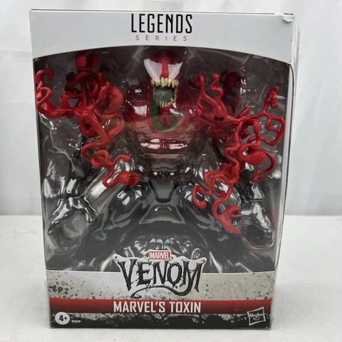 New 2020 Hasbro Marvel Legends Venom 6" Toxin Action Figure Sealed Cover