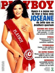PLAYBOY MAGAZINE BRAZIL # 332 - JOSEANE OLIVEIRA - MAR 2003 - EXC NM MISS BRAZIL - Picture 1 of 1