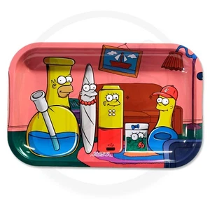 SIMPSONS SIMPBONGS METALL ROLLTABLETT Smoking By Smoke Arsenal Medium - Bild 1 von 1