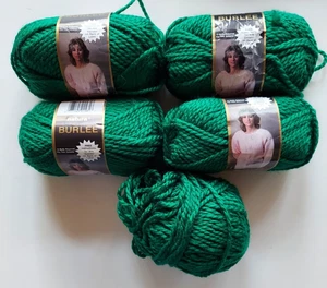 Vintage Natura Burlee, 100% Acrylic Yarn, 1.75oz, 2 ply, Lot of 5 skeins, NEW - Picture 1 of 4