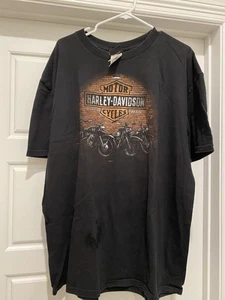 Harley Davidson Edinburgh Scotland T Shirt 2XL - Picture 1 of 6