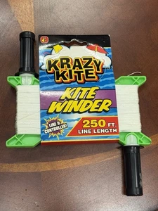 Ja-Ru Krazy Kite Reel Winder Green — 250 Foot Line and Controller - Model 9868 - Picture 1 of 4