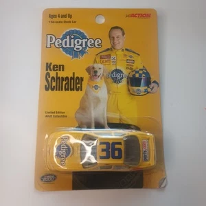 Ken Schrader 2000 Pedigree 1/64 #36 Yellow Action NASCAR Racing Car FREE SHIPPIN - Picture 1 of 6