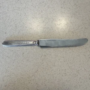 1847 Roger’s Bros AMBASSADOR Tafelmesser mit breiter Klinge 9 1/4" - Bild 1 von 4
