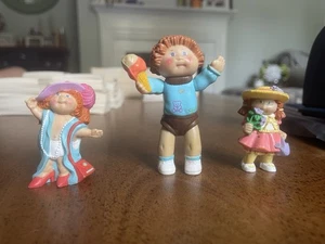Cabbage Patch Kids Mini Dolls Lot Of 3 1984 - Picture 1 of 4