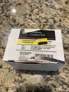 NEU GE THAUX21D ZUSATZKONTAKT 30A 250V - Bild 1 von 3