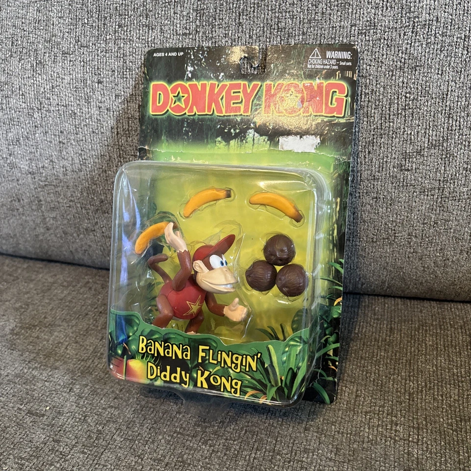 1999 Toy Nintendo Donkey Kong High Swingin' Figure -