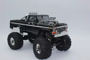 Traxxas TRX 98044 1 Black Ford F150 4x4 Monster Truck Black 1:18 TRX-4MT New - Picture 1 of 24