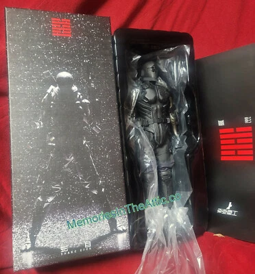 Figura 1000toys GI Joe Snake Eyes 1/6 vistas previas exclusiva figura de acción sintética Foto 1 de 4