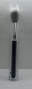 NEW LARUCE LR316 Duo Fibre Makeup Brush In DENIM In Sleeve Free Ship AUTHENTIC - Picture 1 of 7