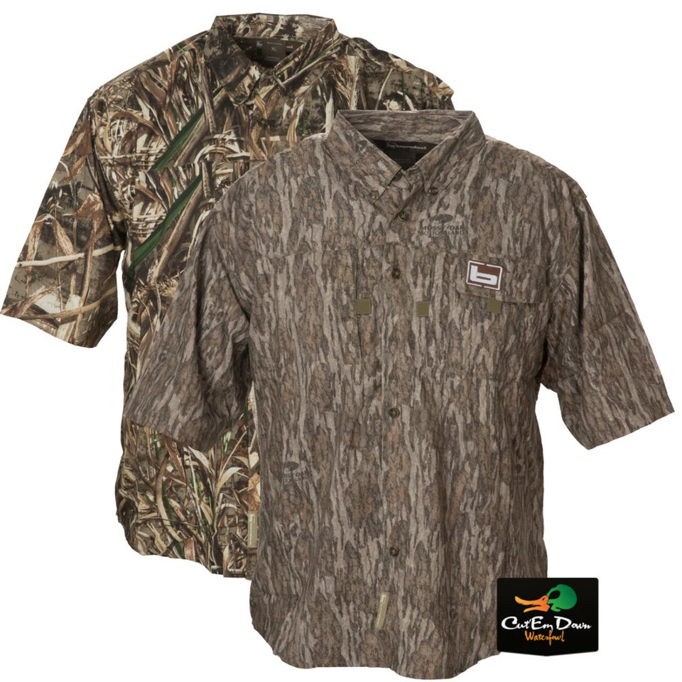 New Banded Lightweight Hunting S/S Shirt – Breathable & Quick-Dry - B1030005 - - Image 1 of 1