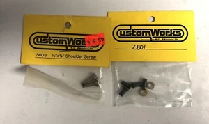 Custom Works Dominator Shoulder Screws 5003 Pins Vintage Rc Dirt Oval Associated - Picture 1 of 2