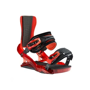 Head FX Two Red All-Mountain Binding Snowboard Winter Sports Winter - Picture 1 of 11