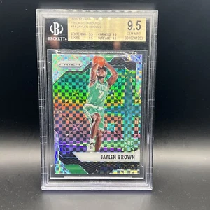 Jaylen Brown 2016 Panini Prizm Starburst Silver Refractor BGS 9.5 Rookie RC SP - Picture 1 of 2