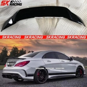 Gloss Black Rear Trunk Spoiler Wing Fits Mercedes-Benz W117 C117 CLA45 2013-2019 - Picture 1 of 18