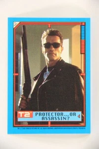 Terminator 2 Judgement Day 1991 Card Sticker #15 Protector Or Assassin L017112 - Picture 1 of 3