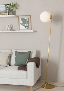 Piantana Lampada da terra moderna design metallo oro 1 luce GL1763 - Imagen 1 de 4