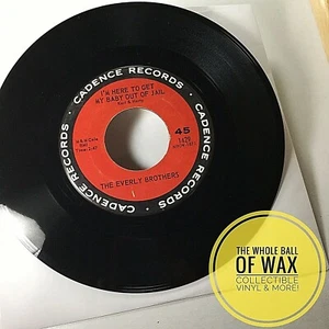 Everly Brothers - I'm Here To Get My Baby Out Of Jail / Lightning Express 45 - Picture 1 of 6