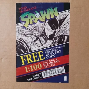 Todd McFarlane Spawn Vault Edición II FIRMADO Enorme Tapa Dura - Imagen 1 de 6