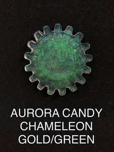 GOLD/GREEN AURORA CANDY CHAMELEON LIQUID PLASTISOL PIGMENT 35ml - Picture 1 of 1