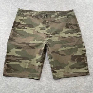 Dickies Shorts Men 38 Green Camouflage Cargo Lightweight Ripstop Utility - Picture 1 of 13
