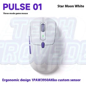 AKKO Pulse01 Customized Gaming Mouse BT 2.4G Wireless PAW3950 Gaming Sensor 8K - Bild 1 von 10