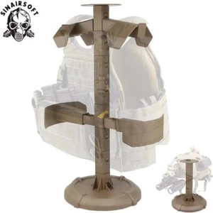 Supporto gilet casco tattico staccabile supporto targa appendiabiti espositore supporto - Foto 1 di 16