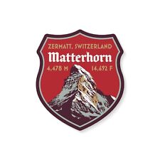 Matterhorn Zermatt Switzerland Decal Sticker