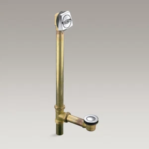 NEW Kohler Clearflo drain 1.5" pop up drain - brushed nickel - 7163-BN - GREEK - Picture 1 of 7